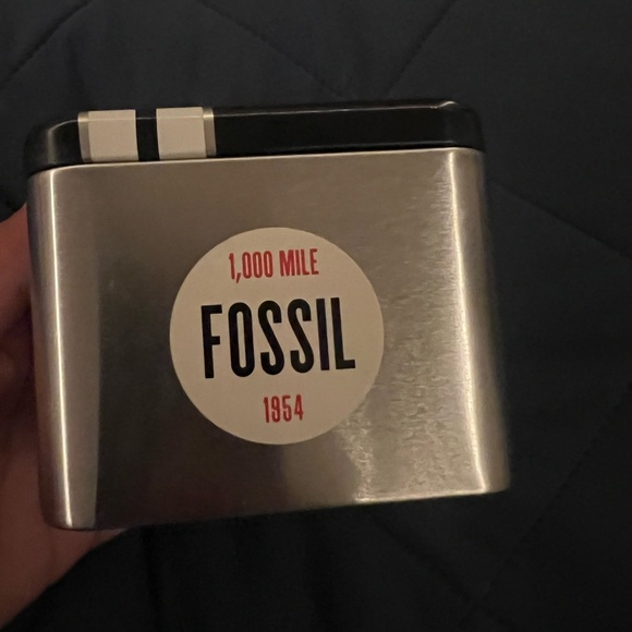 Fossil Men’s Chronograph Watch – Black Stainless Steel with Box - Picture 6 of 7